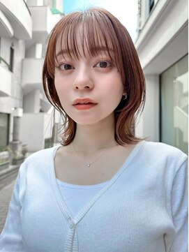 アルテ(ARTE) 【ARTE表参道/青山】モテ髪ミディ×ブリーチなし透明感カラー