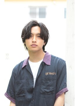 フリーラ 横浜(freera) ハイライト/マッシュパーマ/ウルフ/アッシュブラック[横浜駅]