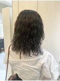 個性的パーマ