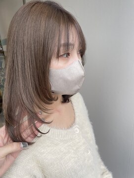 美容室 アイディー i-dee 顔周りレイヤー