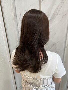 ナンバー ブラオ 名古屋栄(N° blao) 髪質改善　艶髪王道ブラウン　ウォームブラウン