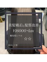 ヴィオラスバイポッシュ ギンザ(Violus by Posh GINZA)&nbsp;美髪矯正by縮毛矯正（アルカリ矯正）