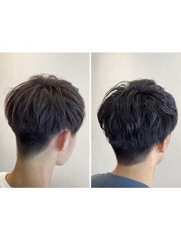 こだわりのヘッドスパは男性からも好評◎清潔な頭皮に導きます。同性目線で作るかっこいいヘアはお任せ！