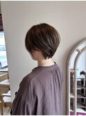 オリーブベージュ×くびれショート