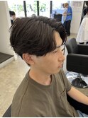 *センターパート/フェザーパーマ/ニュアンスパーマ/水戸/学割*