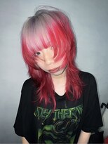 リッチ(RITZY) 【RITZY】white beige × red roots color