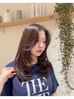 ゼスト 中野店(ZEST)&nbsp;【ZEST中野/中嶋一華】韓国風レイヤーカット