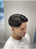 ラルフカール ラフカール スペインカール メンズカット フェード