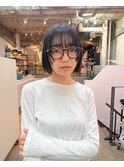黒髪ボブ