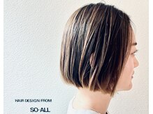 ソール ヘアメイク(SO ALL Hair Make)の雰囲気（ヘアスタイルはこちらからご覧下さいinstagram@soall _shinjuku）