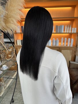 ユラギフロムユイマァル 水島店(YURAGI from YUIMARL) 髪質改善トリートメント×ブラックカラー