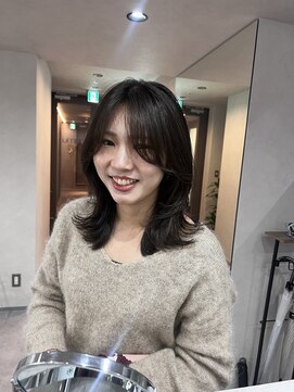 クム 横浜(qumu) 【qumu横浜】くびれミディアム×レイヤーカット