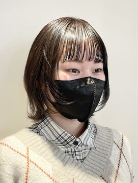 モリオフロムロンドン 松戸店(Morio from London) 【松戸 藤原】ウルフレイヤーボブ大人かわいい