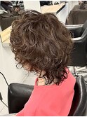 スパイラルパーマ[名駅/透明感カラー/Wカラー/ハイライト]