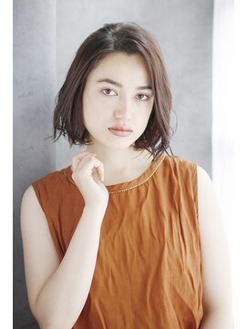 シュシュット(chouchoute) ミニウルフホワイトグレージュデジタルパーマチェリーブラウン29