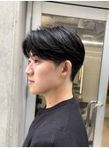 骨格補正カットのみでこの毛流れ◎
