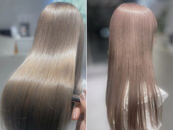 ファイブバイジエクト 堀江(FIVE by The Ect)の写真/長く続けられるハイトーンを◎ブリーチでもダメージレスは叶うんです！堀江/ハイトーン/ケアブリーチ