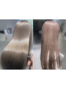 長く続けられるハイトーンを◎ブリーチでもダメージレスは叶うんです！堀江/ハイトーン/ケアブリーチ