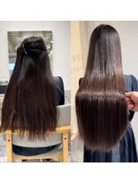 ラベスト キョウト(LOVEST)&nbsp;京都髪質改善◆縮毛矯正before～after