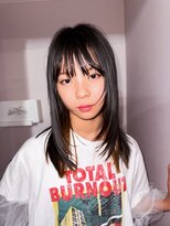 アンドコー(Andco)&nbsp;【Andco】シースルーバング×ナチュラルストレートミディ