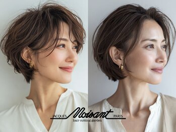 ジャックモアザン 新宿タカシマヤ店の写真/<ショートカット・ボブの予約多数*>毛先数ミリ単位までこだわった360度どこから見ても綺麗なカット[新宿駅]