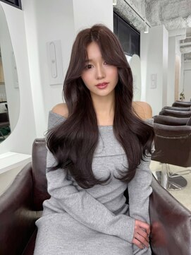 ラべリー 池袋(LOVELEY) 池袋　ツヤブラウンカラー