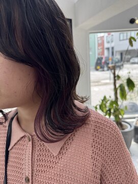 エムドットヘアーサロン(M. hair salon) 【栗本浩司】高知ショートボブ/パーパンインナー×ミディアム