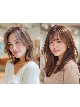 緻密に設計された顔周りカットで印象そのものをデザイン。小顔見せを極めるなら"レイヤーボブ"が正解。