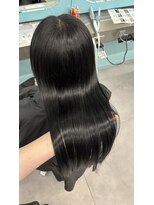 ノー バイ イオエ 西梅田(no. by ioe)&nbsp;ブリーチなしカラー/髪質改善/ミルクティーベージュ/小顔へア