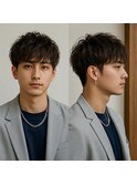 大人メンズサイド刈り上げショート 20代 30代 40代 50代 60代