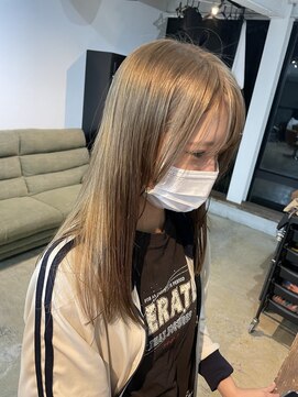 エムドットヘアーサロン(M. hair salon) シナモンベージュカラー