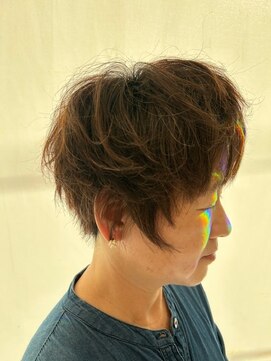 ショートレイヤーボブ