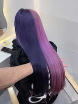 ラビス クローバー(Lovis clover) ピンクと紫でツートンカラー♪あゆむ