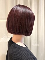 アミリアバイザザ(amiliea by ZA/ZA)&nbsp;カシスレッド/ぱつっとミニボブ