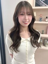 イロウ 天神大名店(IROW)&nbsp;前髪カット ロング レイヤー 顔周りレイヤー 美髪 【天神大名】