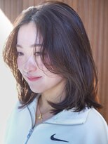 ビュートリアム 鎌倉小町(BEAUTRIUM)&nbsp;ミディアムレイヤー/レイヤーカット/beautrium鎌倉小町大冨ハナ