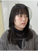 レイヤーカット レイヤーロング 