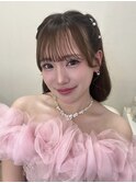多幸感ピンク韓国メイク