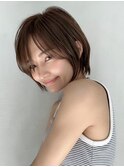 【GEEKS渋谷】ハンサムショートウルフ/グレージュ/レイヤー/小顔