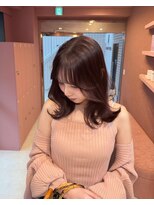 ボタン コロン 表参道 原宿(VOTAN COLON)&nbsp;くびれミディアム/ミディアムレイヤー/顔まわりカット