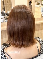 ヘアサロン アンフェール(Hair Salon Amfaire)&nbsp;【shimizu】まとまる外ハネボブ
