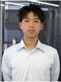 MEN’S HAIR/サーフカール/刈り上げセンターパート/藤沢