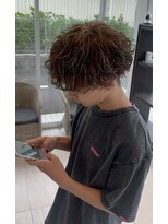 アース 焼津店(HAIR&MAKE EARTH)&nbsp;メンズパーマ×マッシュ