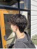 『スタイリスト指定』メンズカット＋パーマ（中田：佐藤限定）