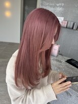 レノ 直江店(RENO) レイヤー×ピンクベージュ