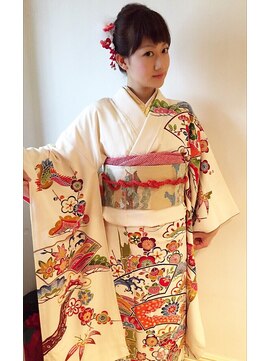 アイルビーヘア(I'll b hair) 【下北沢*I'll b hair*】振袖ヘアセットメイク