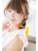 ヘアーショップ エヌアンドエー 越谷店(hair shop N&A)&nbsp;簡単ゆるふわアレンジ×マロンベージュ