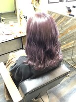 ヘアルーム ナップタイム(hair room nap time) オシャレハイトーンカラー