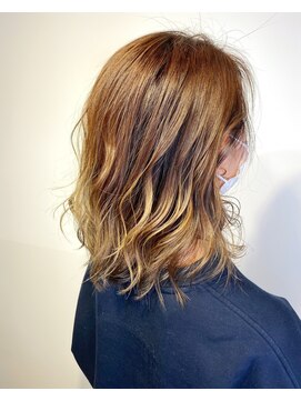 アンサム リリー(UNSOME Lille) 【UNSOME Lille】グラデーションカラー/ベージュ系