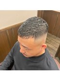 濡れパンクロップスキンフェード